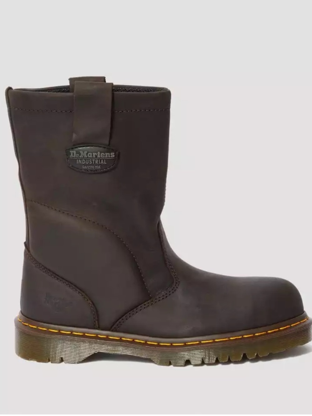 Dr. Martens Industrial steel toe work boots
Brown leather men’s size 8